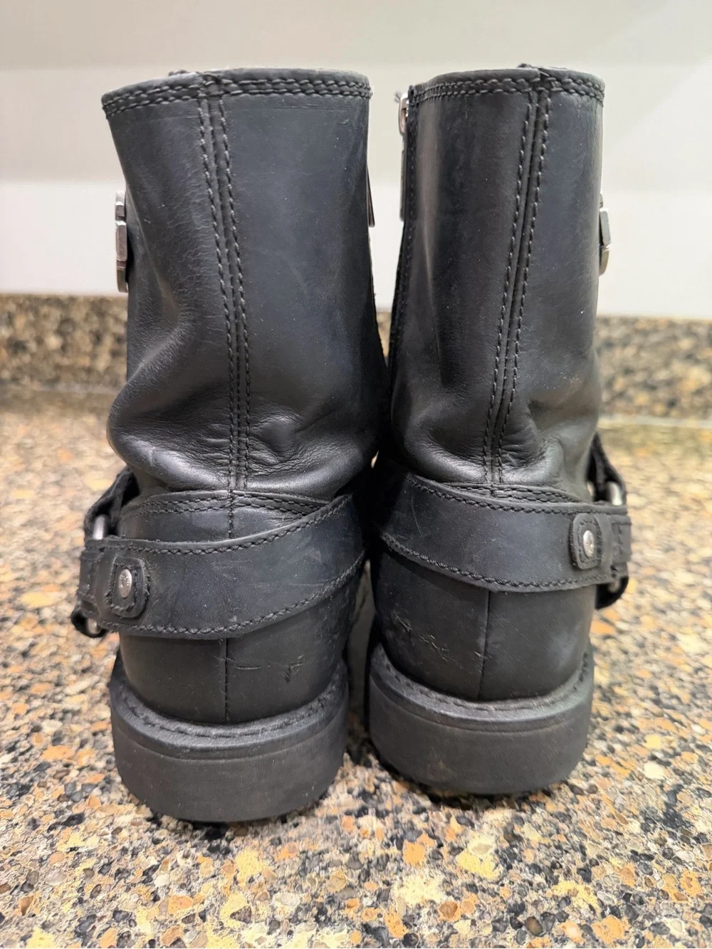 Harley Davidson, men’s harness boots size 9, medium